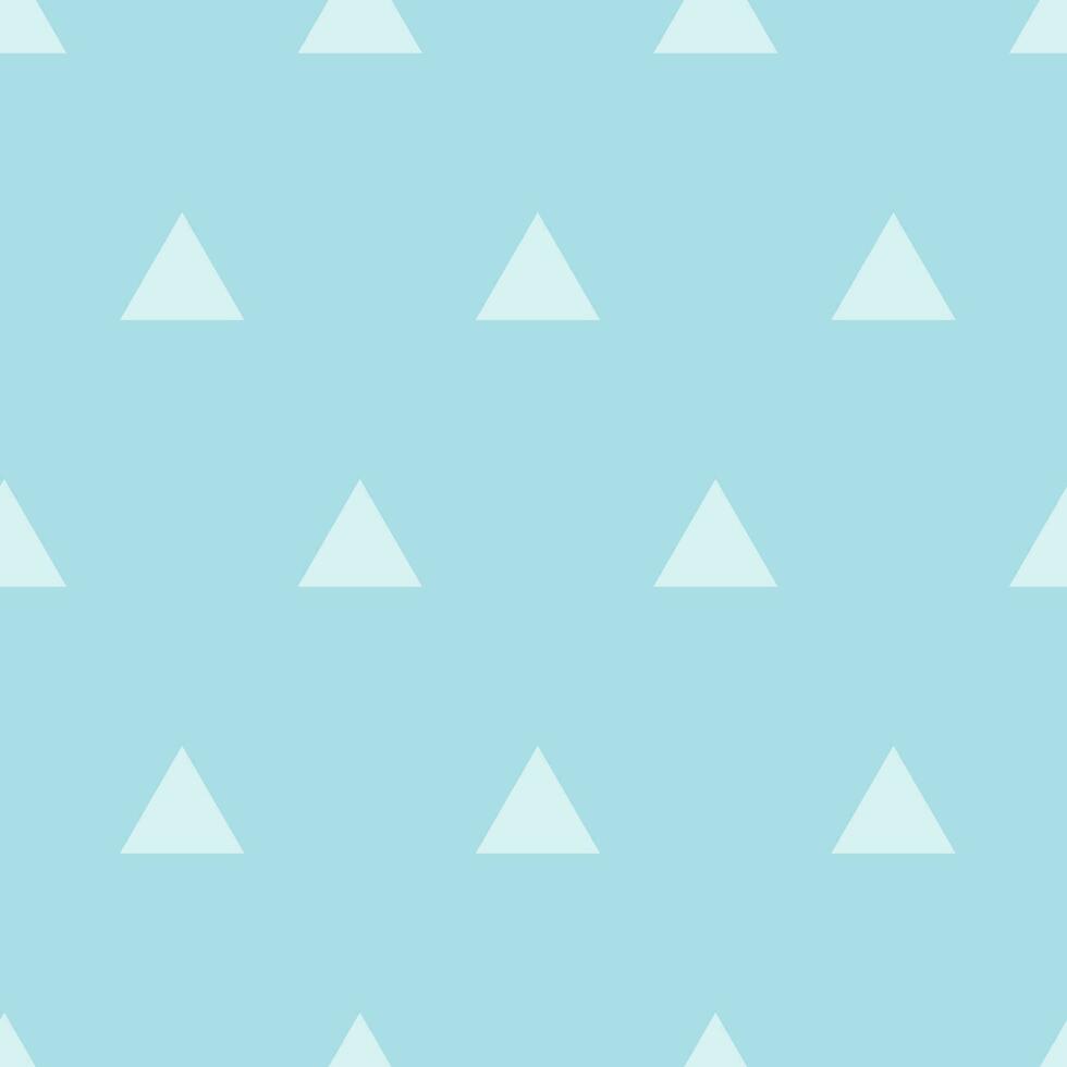 Scrapbook seamless background. Blue baby shower patterns. Cute print with triangle vector