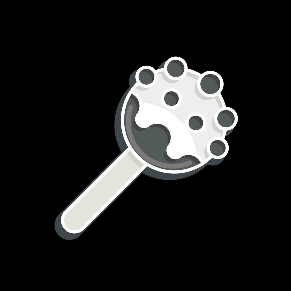 Icon Cake Pop. related to Decoration symbol. glossy style. simple design editable. simple illustration vector