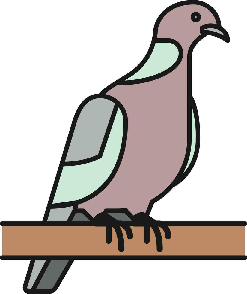 pájaro ilustración vector