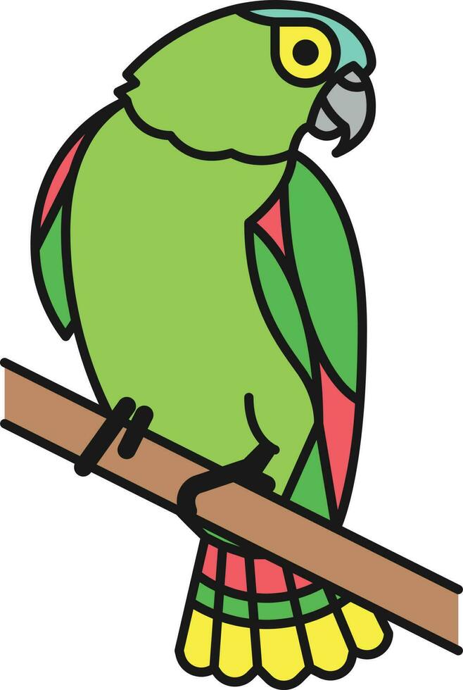 pájaro ilustración vector