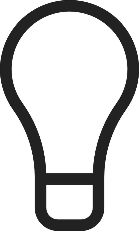 bulb energy idea lamp light equipment vector