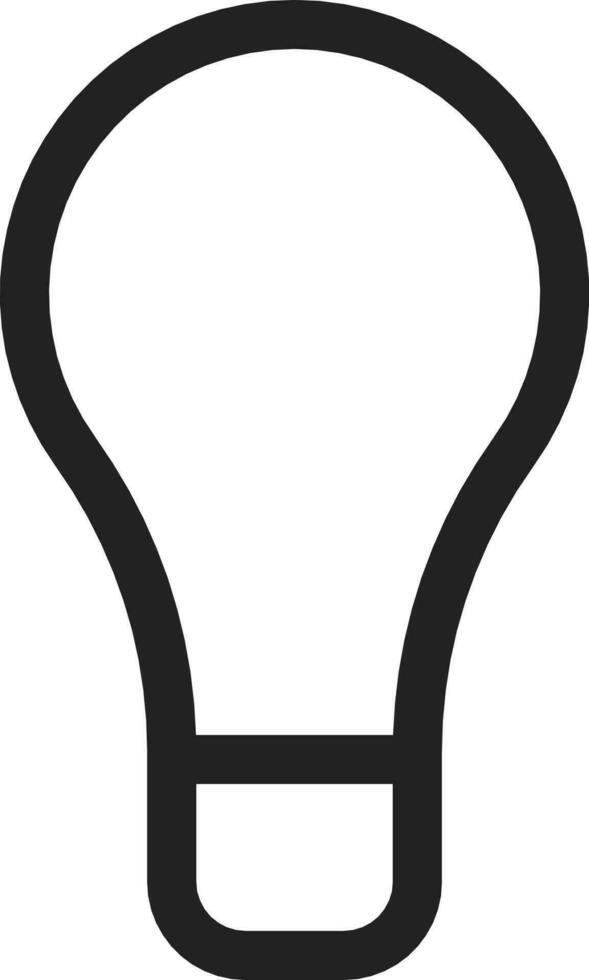 bulb energy idea lamp light equipment vector