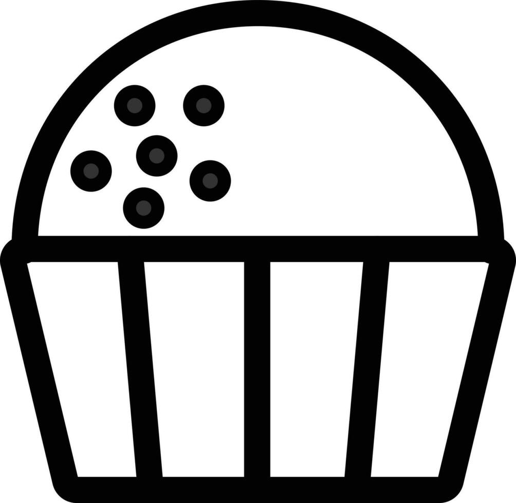 vector de ilustración de cupcake