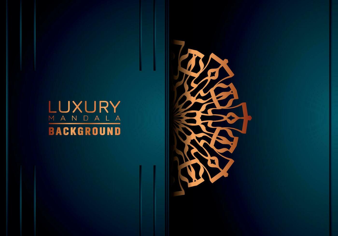 Luxury mandala background ornamental, arabesque style With Golden Arabesque Pattern Style. Decorative Mandala Ornament For Print, Brochure, Banner, Cover, Poster, Invitation Card vector