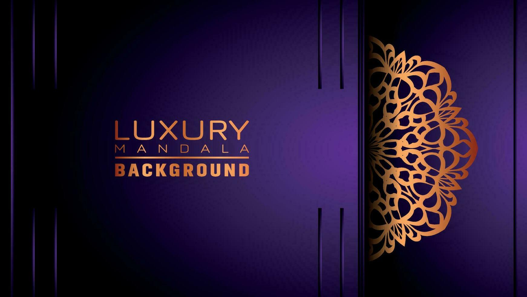 Luxury mandala background ornamental, arabesque style With Golden Arabesque Pattern Style. Decorative Mandala Ornament For Print, Brochure, Banner, Cover, Poster, Invitation Card vector