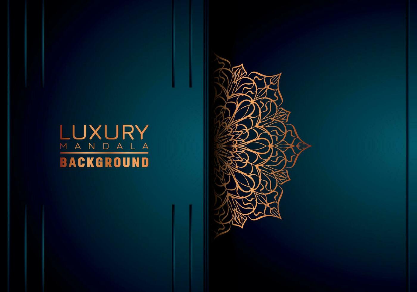 Luxury mandala background ornamental, arabesque style With Golden Arabesque Pattern Style. Decorative Mandala Ornament For Print, Brochure, Banner, Cover, Poster, Invitation Card vector