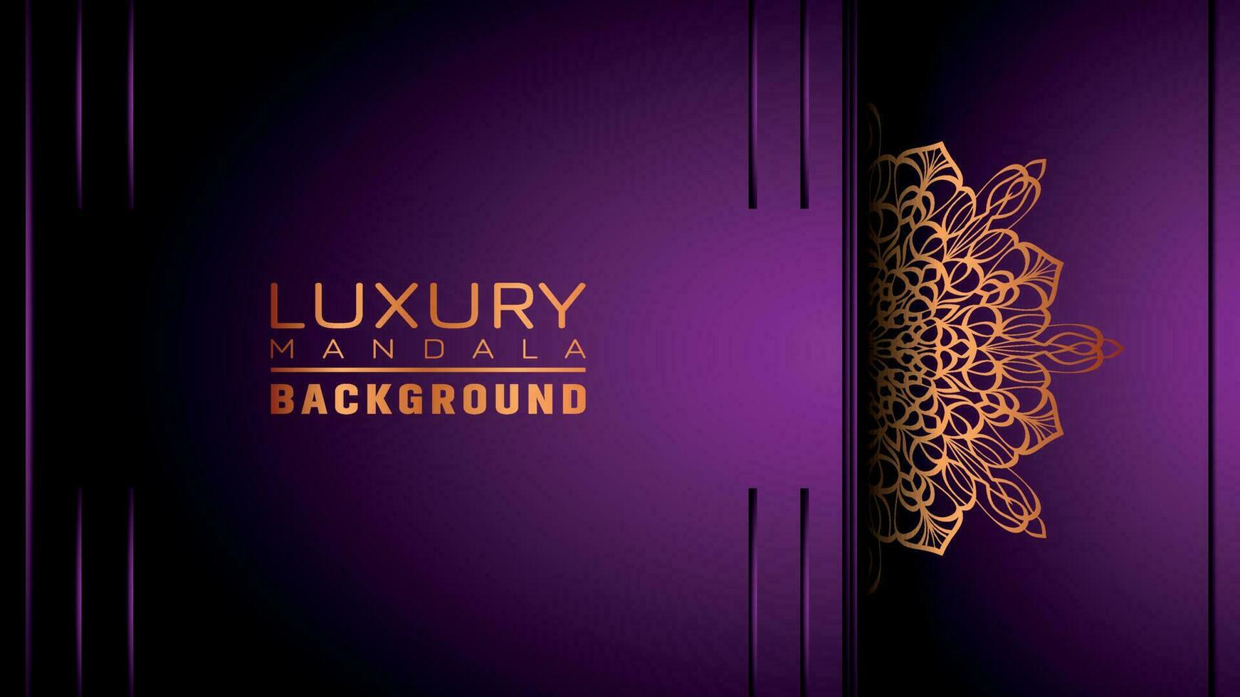 Luxury mandala background ornamental, arabesque style With Golden Arabesque Pattern Style. Decorative Mandala Ornament For Print, Brochure, Banner, Cover, Poster, Invitation Card vector