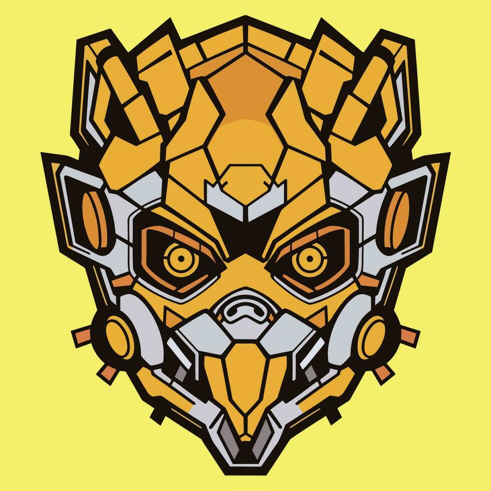 Modern monkey face logo and t-shirt vector design