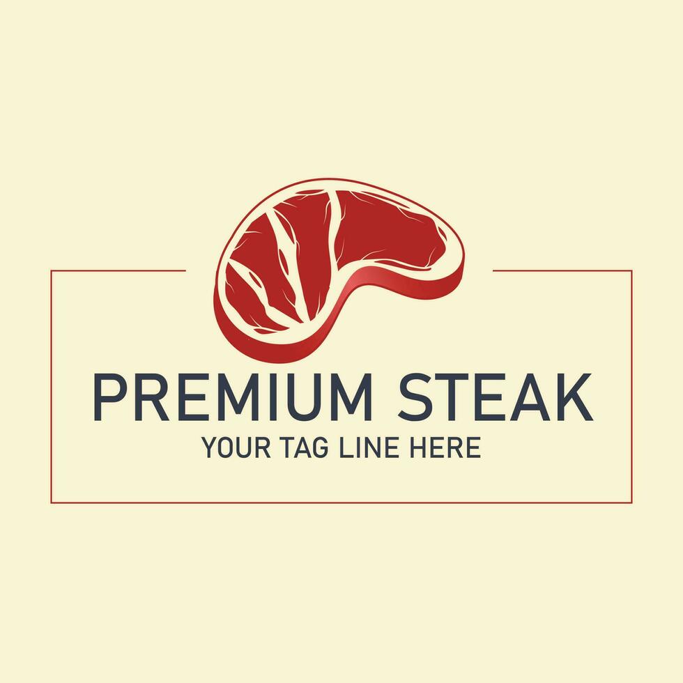 steak logo 2 vector