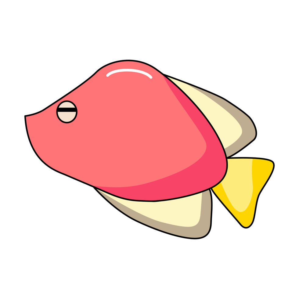 cute-fish-cartoon-23264456-png