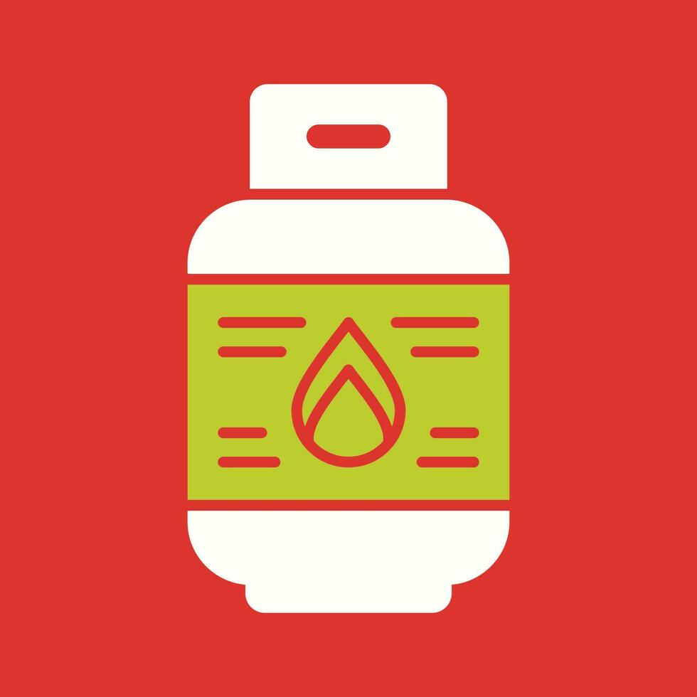 Gas Bottle Vector Icon