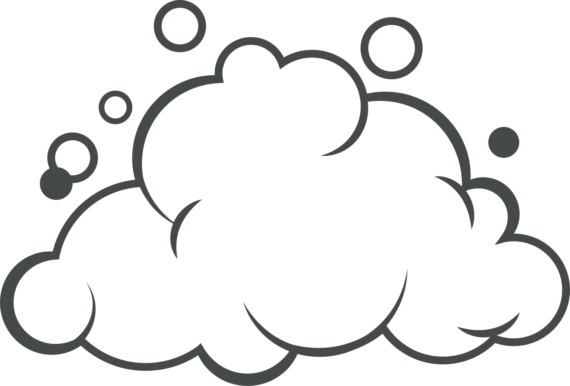 Soap foam with bubbles. Carton suds of bath water, shampoo, shaving