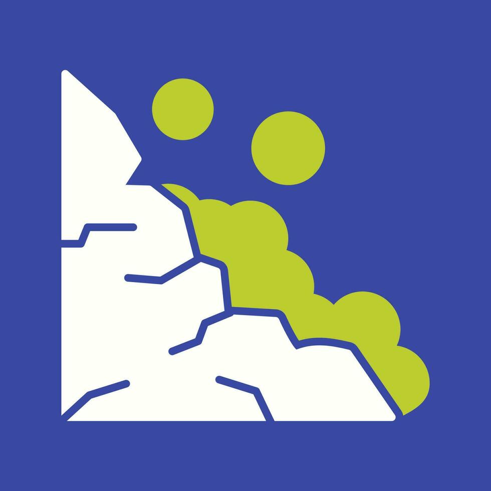 Landslide Vector Icon