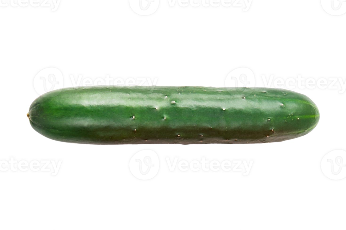 Vegetables green cucumber isolated on a transparent background png