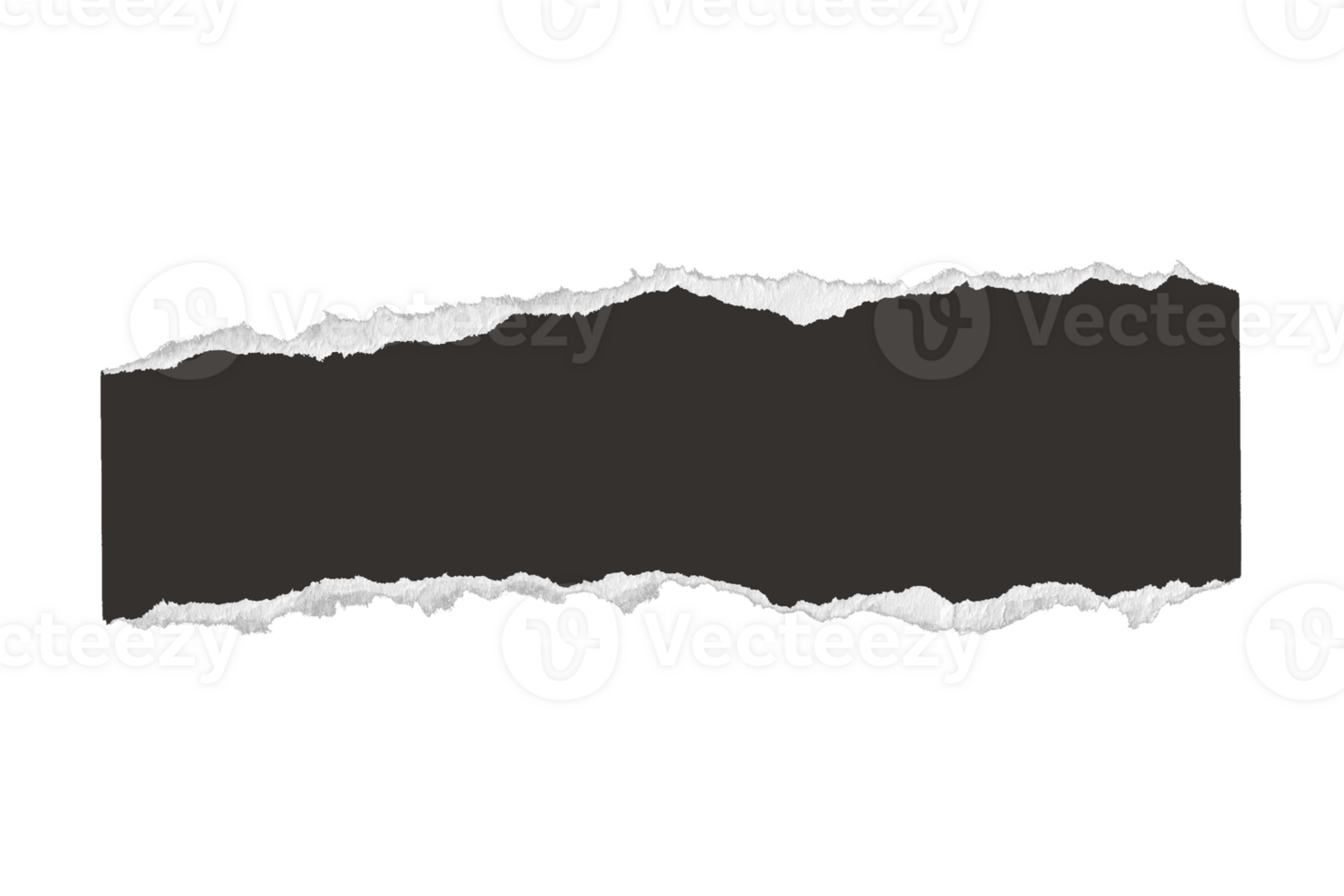 noir papier Couper isolé sur une transparent Contexte png