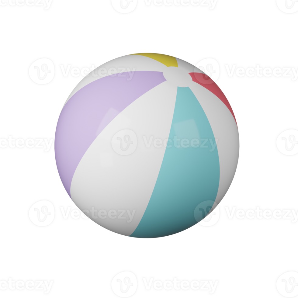 plage Balle 3d icône. png