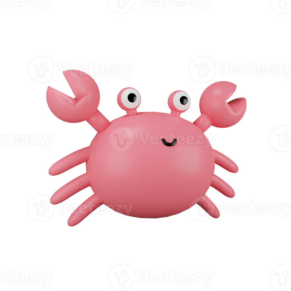crab 3D icon. png