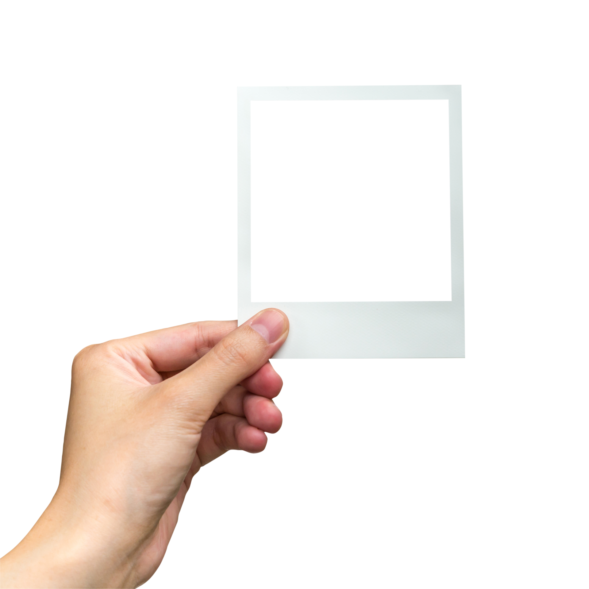 Hand And Photo Frame Isolated On Transparent Background Png Realistic hand-and-photo-frame-isolated-on-transparent-background-png-realistic