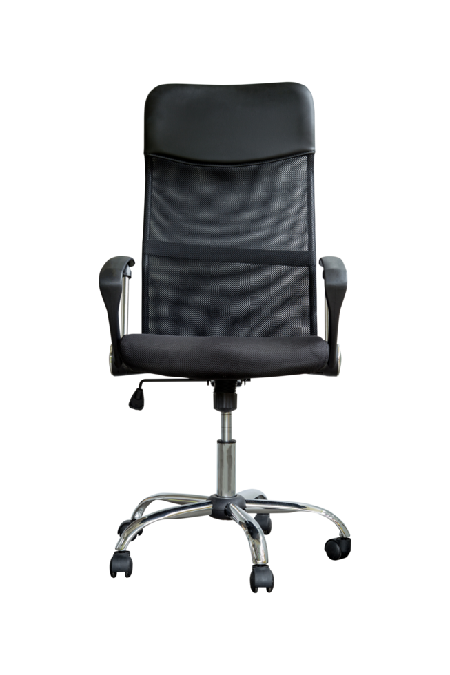 Chair isolated on transparent background. Png realistic design element.