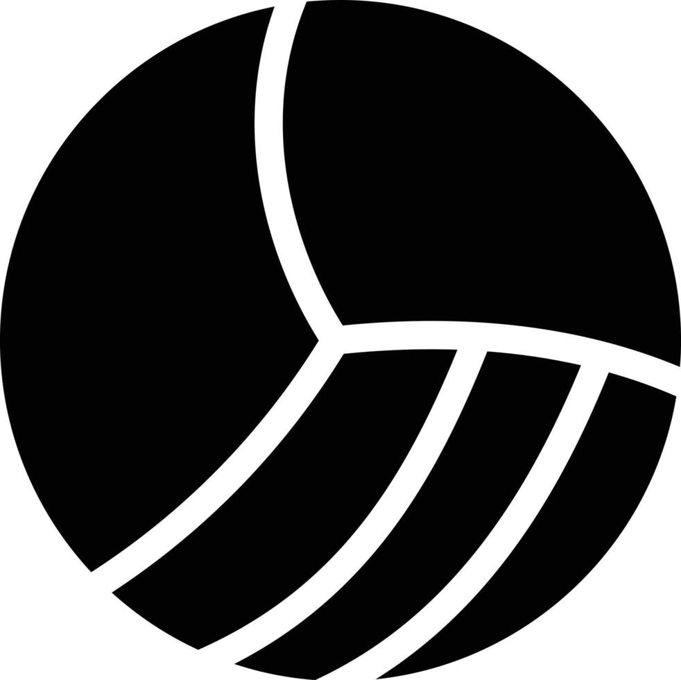 ilustración vectorial de voleibol en un fondo. símbolos de calidad premium. iconos vectoriales para concepto y diseño gráfico. vector