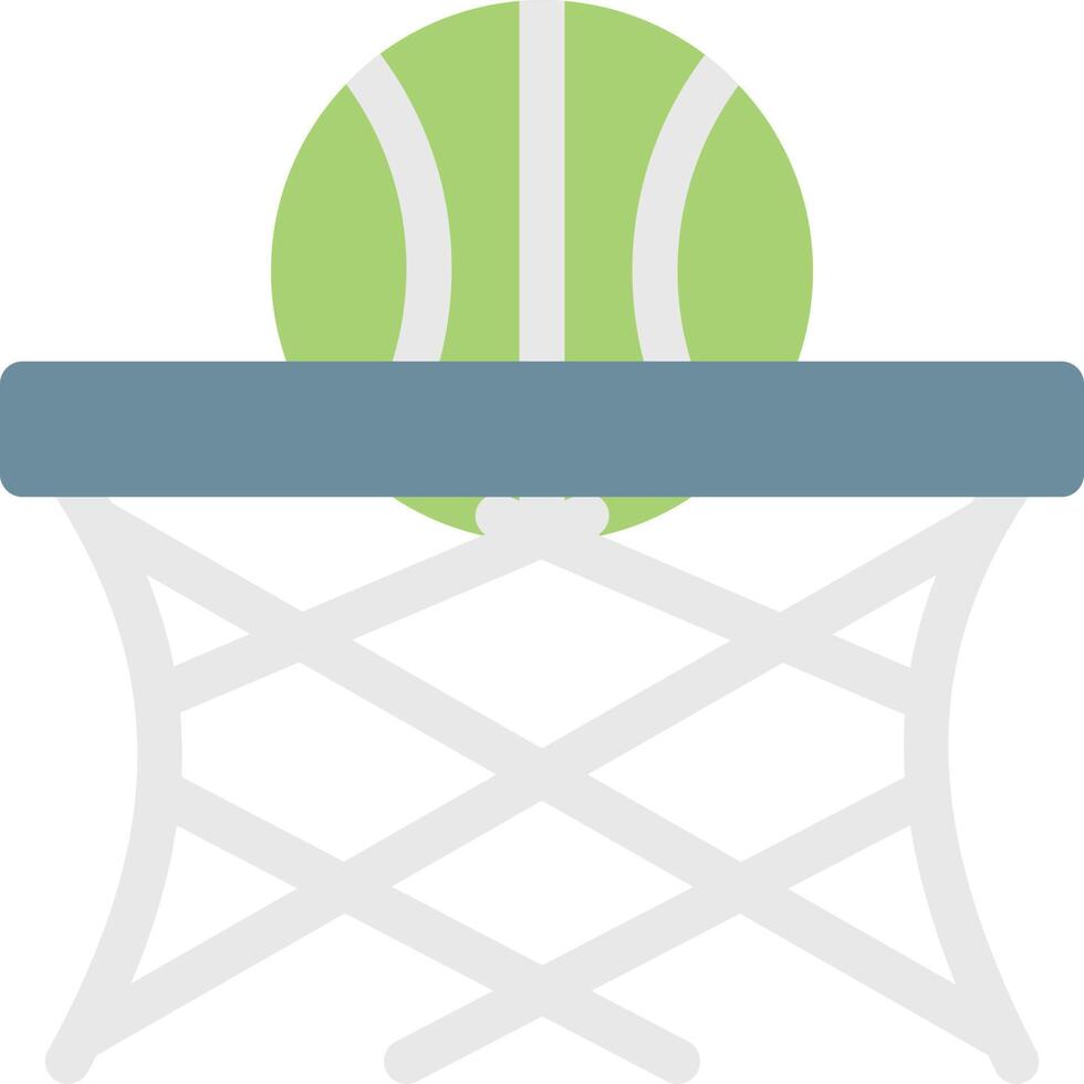 ilustración vectorial de baloncesto en un fondo. símbolos de calidad premium. iconos vectoriales para concepto y diseño gráfico. vector