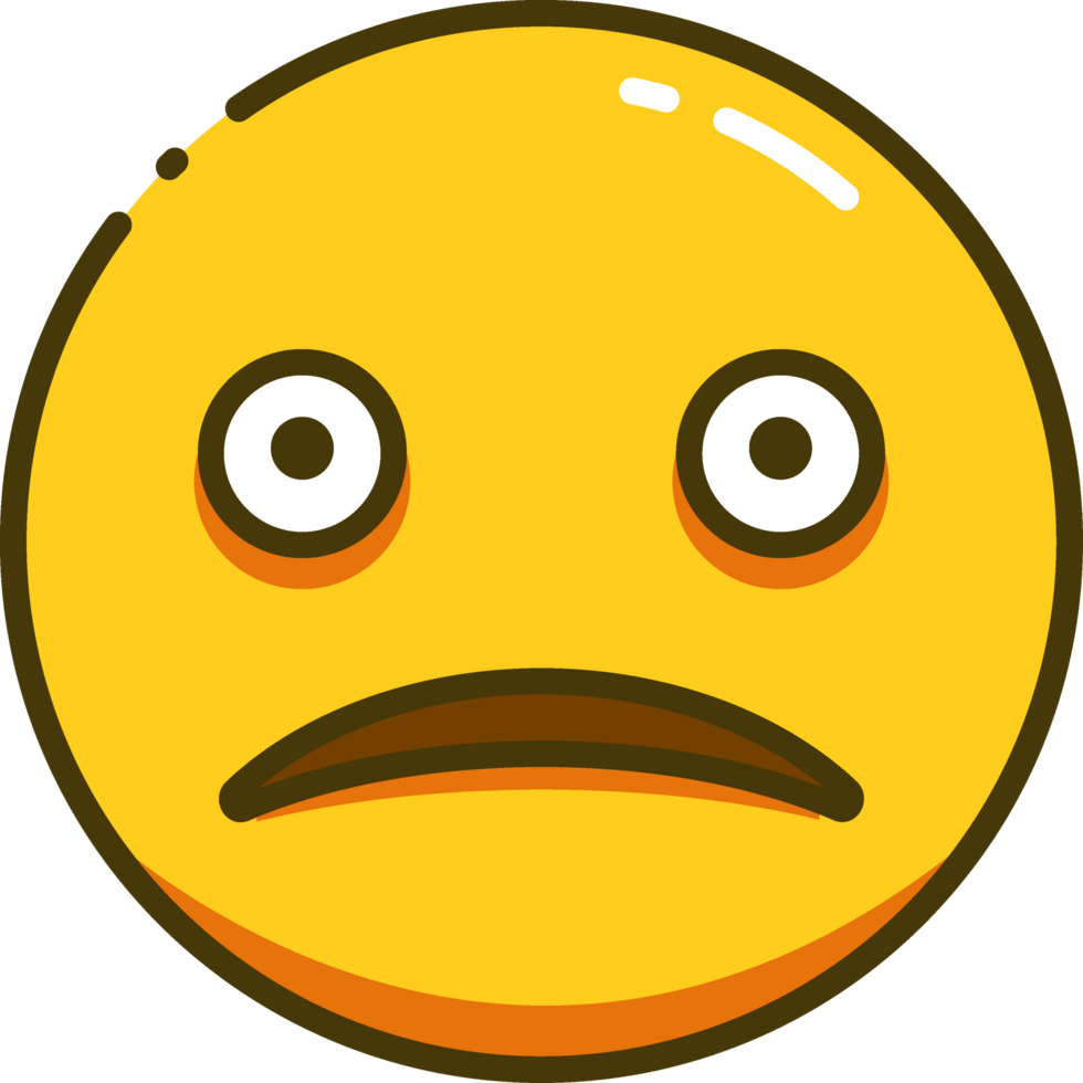Cute Yellow Emoji png