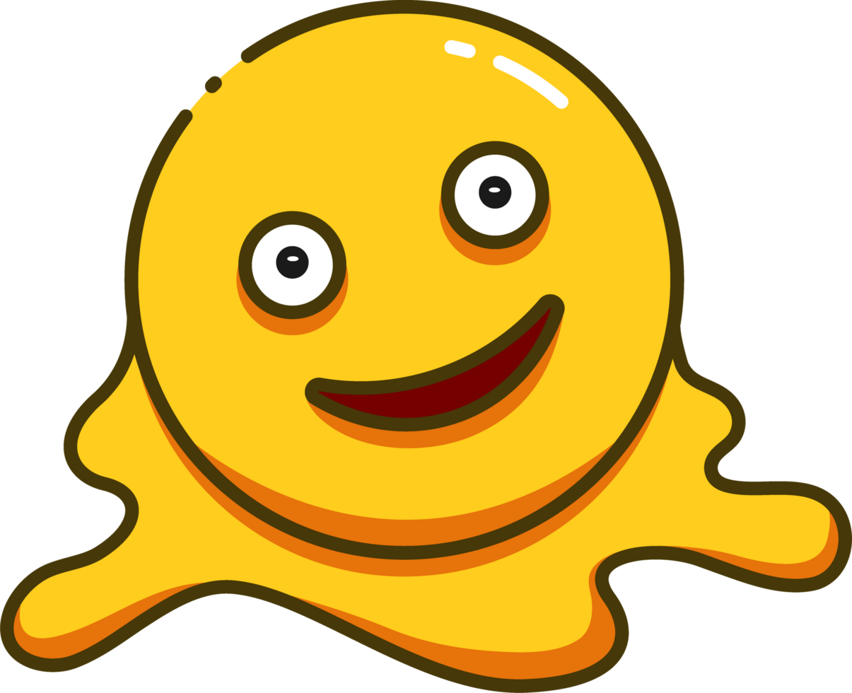 Cute Yellow Emoji png