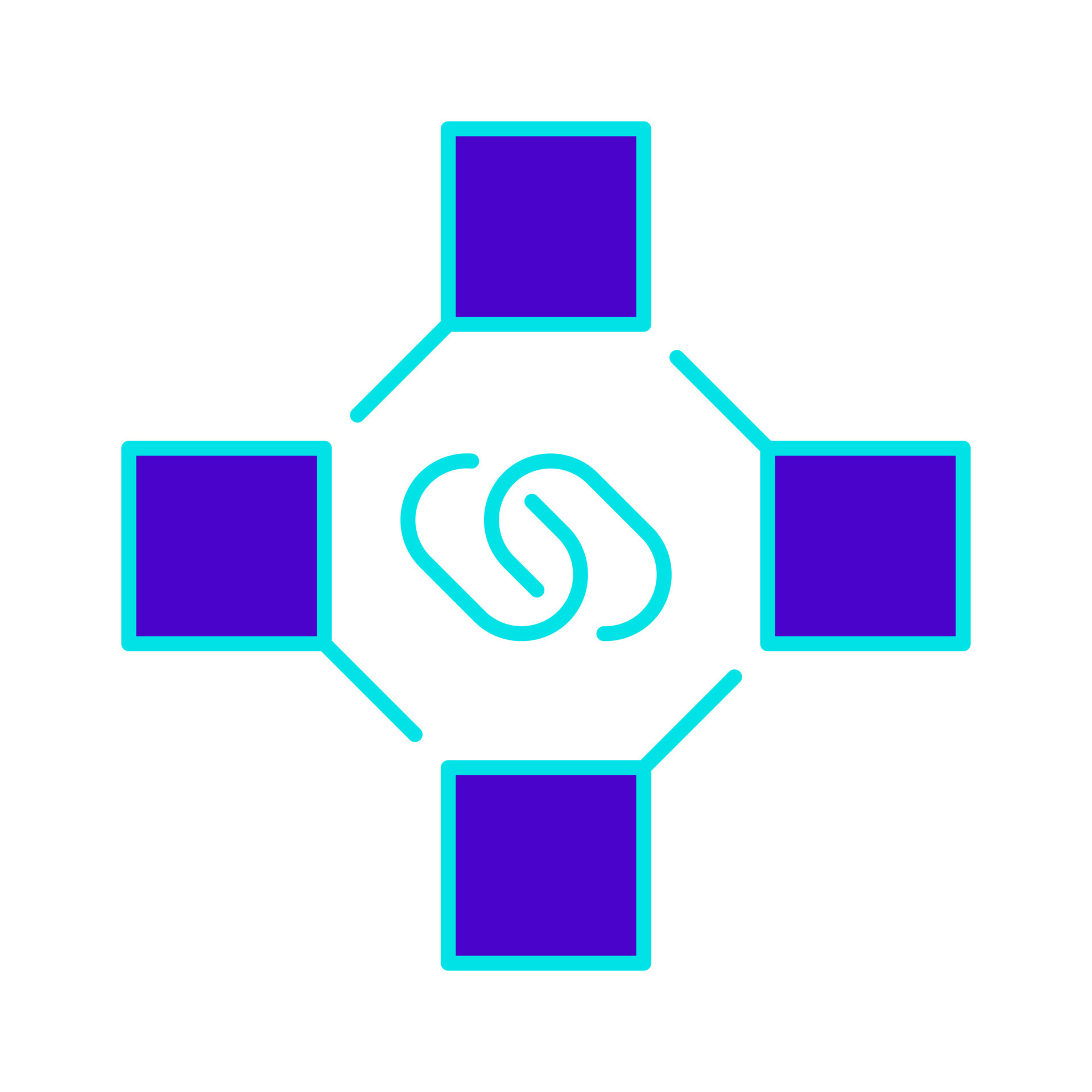 block chain link blue icon vector illustration 23267346 Vector Art at ...