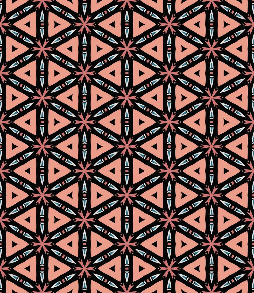 Multi color seamless abstract pattern. Background and backdrop. Multi Colored. Colorful ornamental design. vector