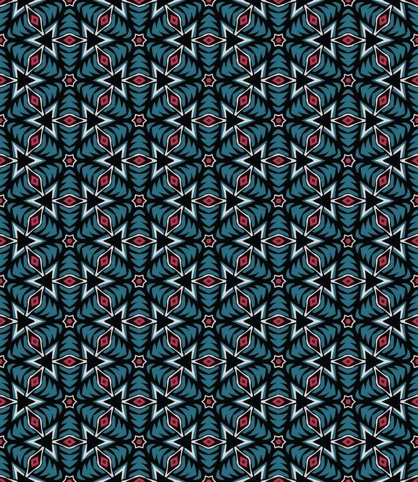 Multi color seamless abstract pattern. Background and backdrop. Multi Colored. Colorful ornamental design. vector