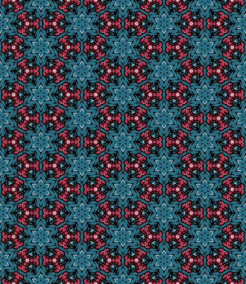 Multi color seamless abstract pattern. Background and backdrop. Multi Colored. Colorful ornamental design. vector