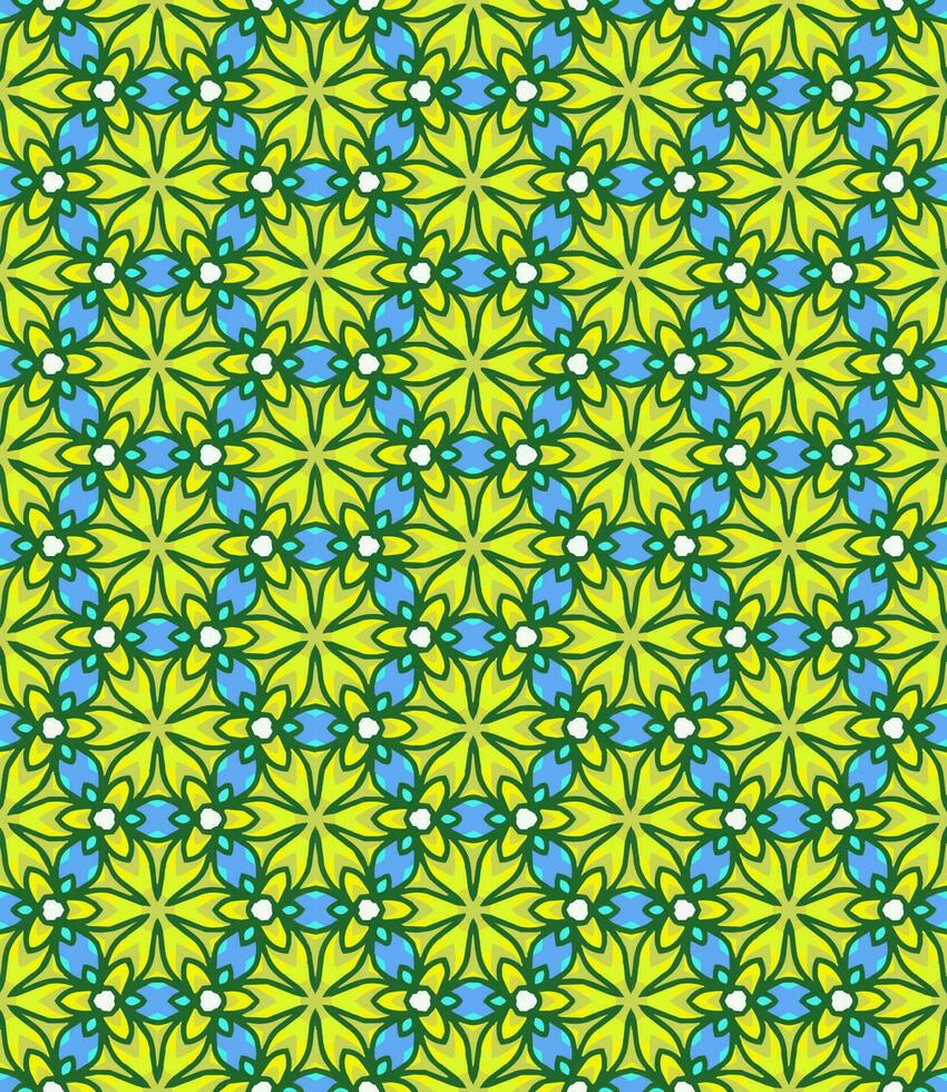 Multi color seamless abstract pattern. Background and backdrop. Multi Colored. Colorful ornamental design. vector