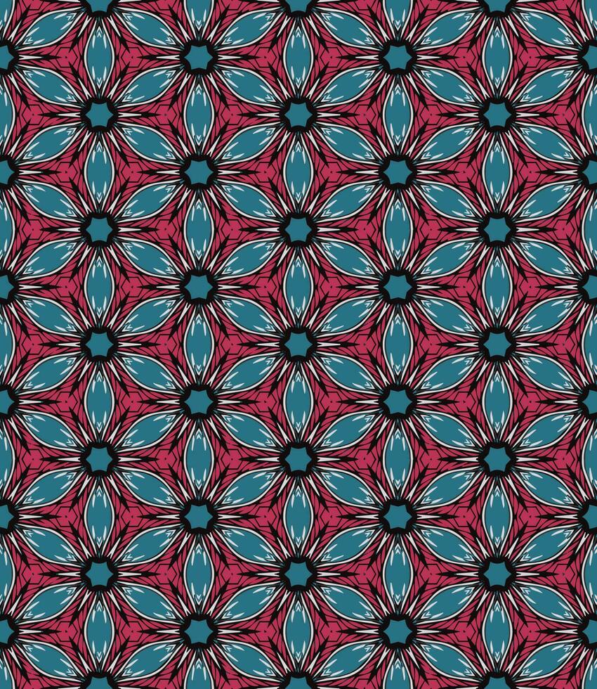 Multi color seamless abstract pattern. Background and backdrop. Multi Colored. Colorful ornamental design. vector