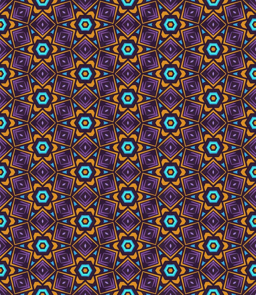 Multi color seamless abstract pattern. Background and backdrop. Multi Colored. Colorful ornamental design. vector