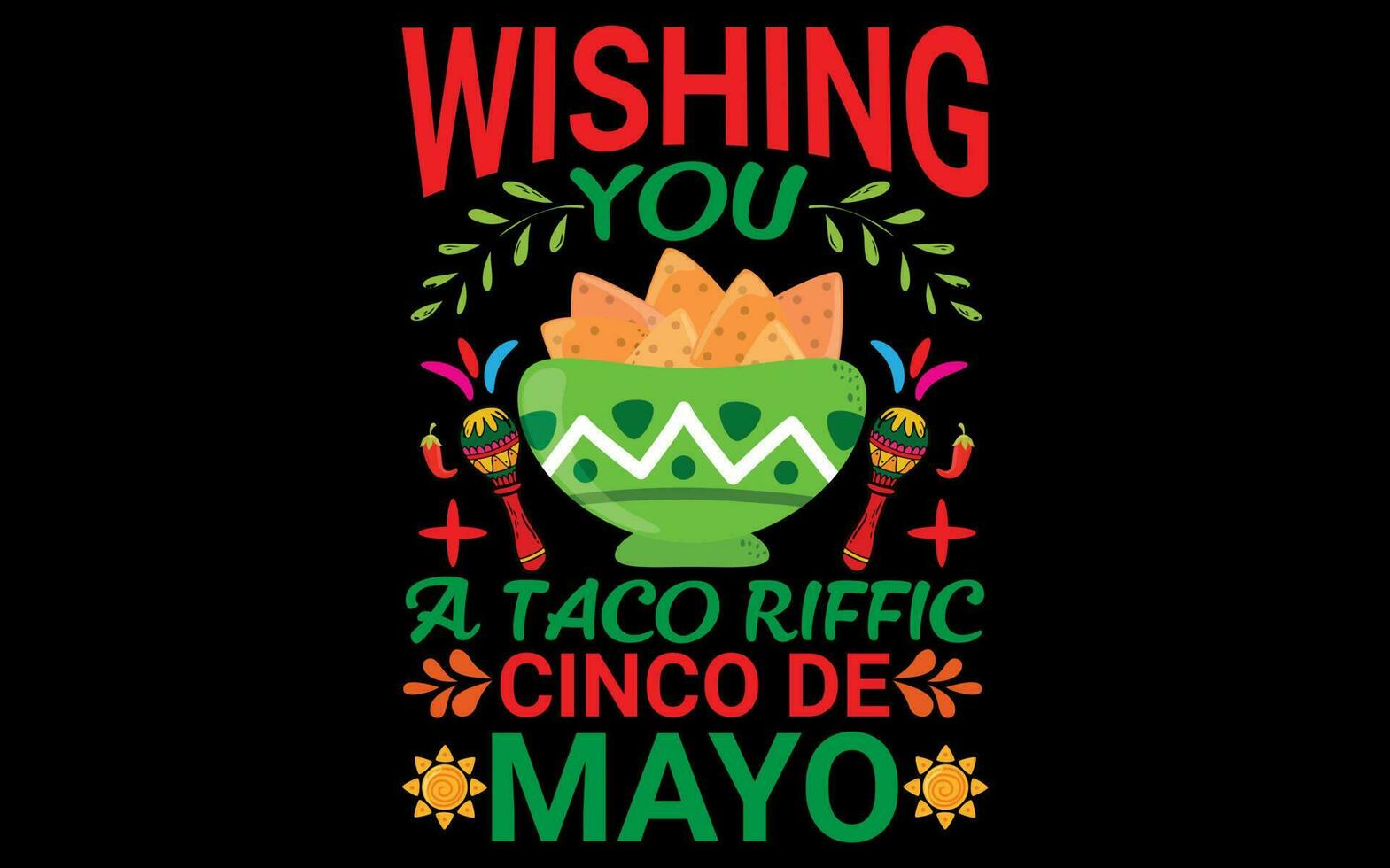 cinco de mayo t shirt design vector for print