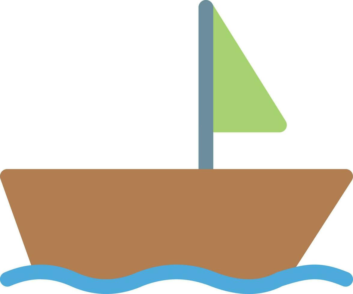 boat vector illustration on a background.Premium quality symbols.vector icons for concept and graphic design.