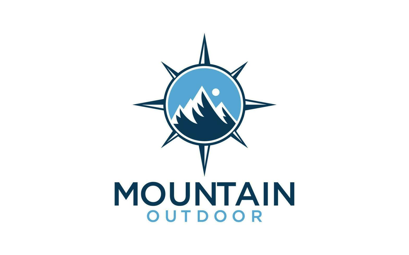montaña viaje emblemas logo. cámping al aire libre aventuras emblemas, insignias y logo parches montaña turismo, excursionismo vector modelo