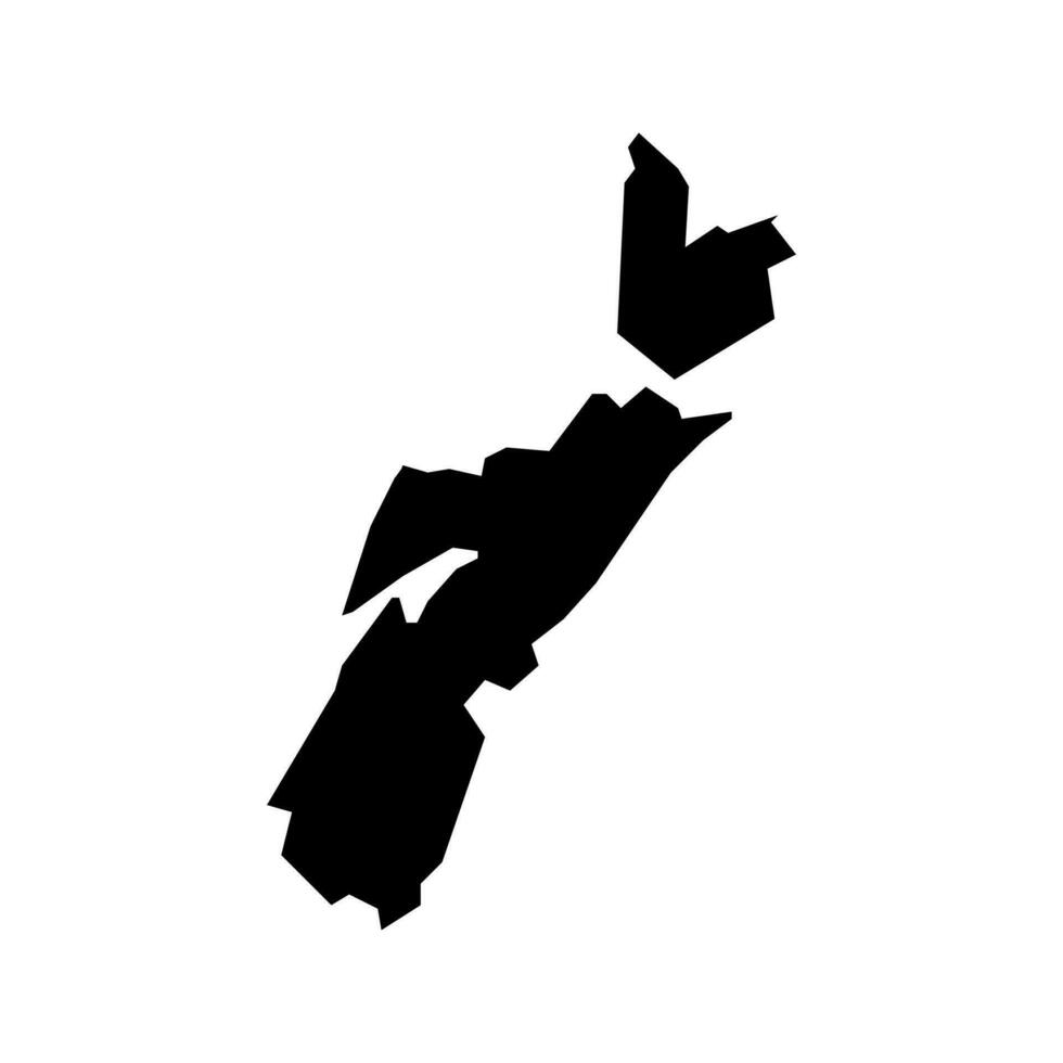 Nova Scotia map, province of Canada. Vector illustration.