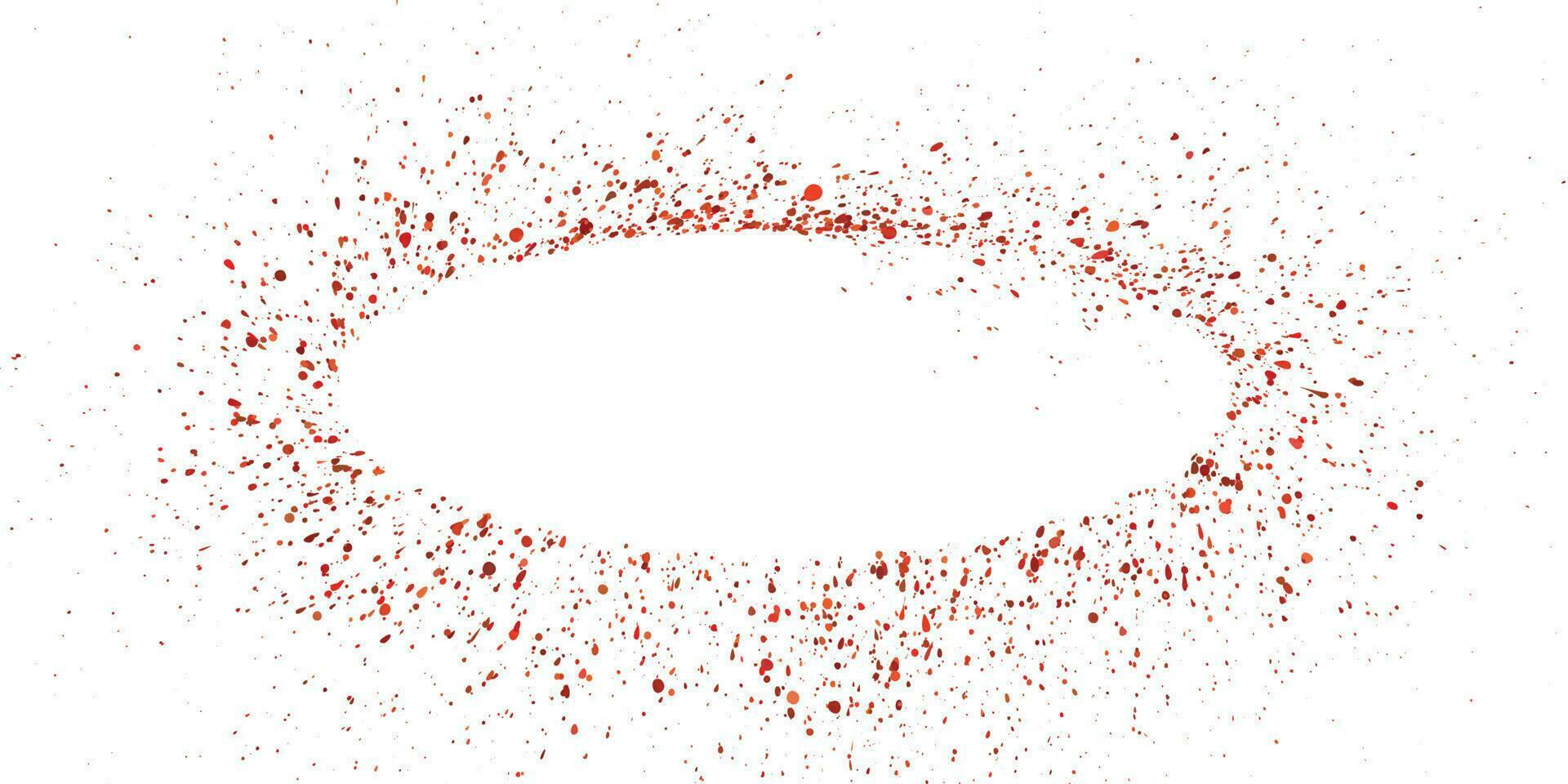splatter effect of symbol sign with red color blood vector