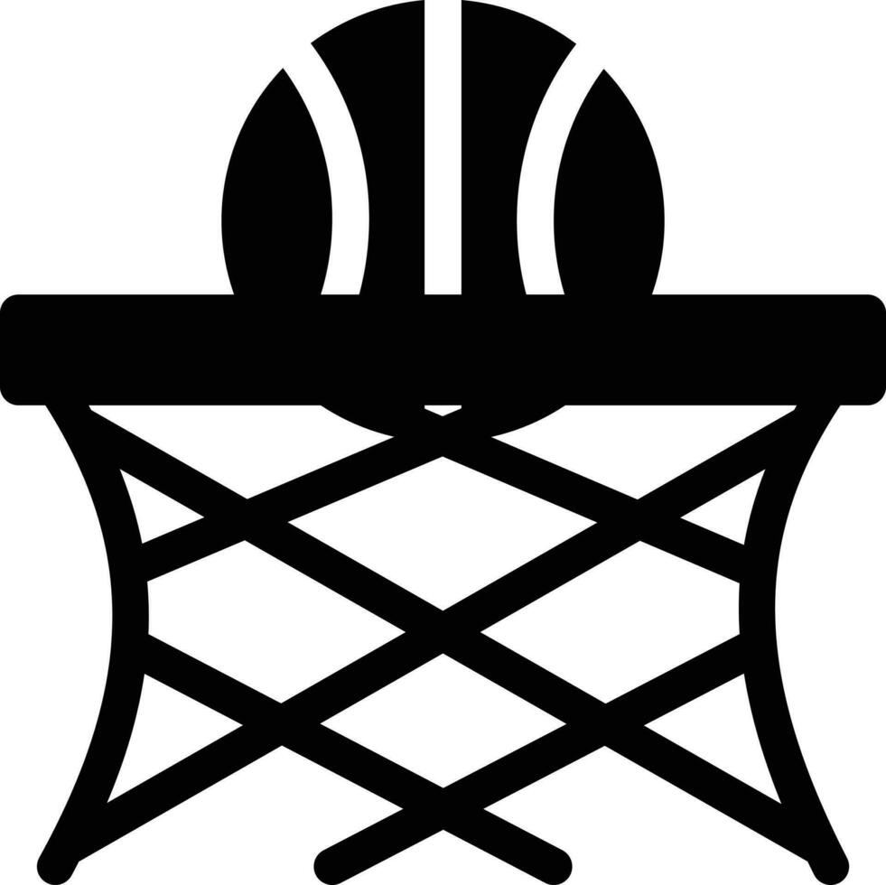 ilustración vectorial de baloncesto en un fondo. símbolos de calidad premium. iconos vectoriales para concepto y diseño gráfico. vector
