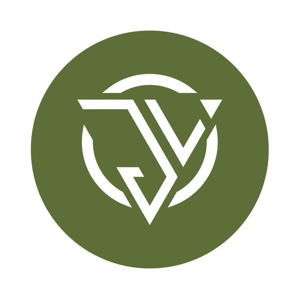 creativo sencillo inicial monograma jl logo diseños vector