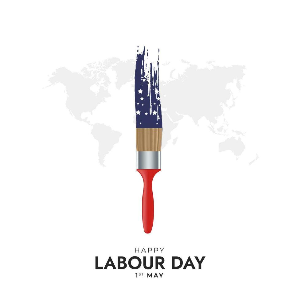 Labor Day Social Media vector