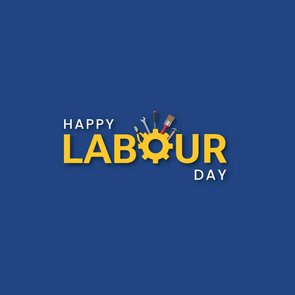 Labor Day Social Media vector