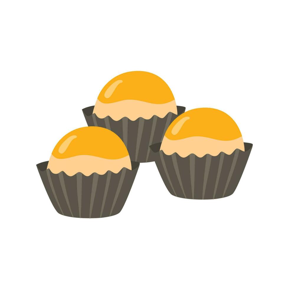 nastar cookies eid mubarak vector
