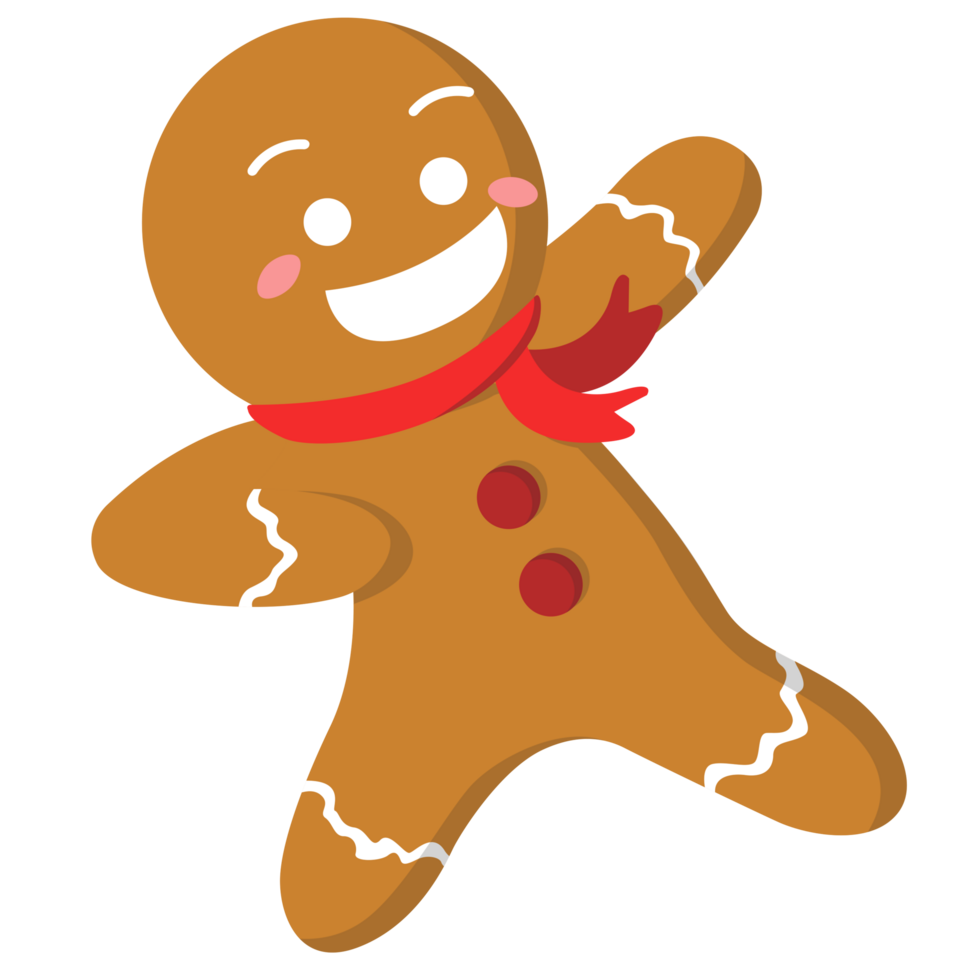 Lebkuchen Kekse Tanzen png Illustration