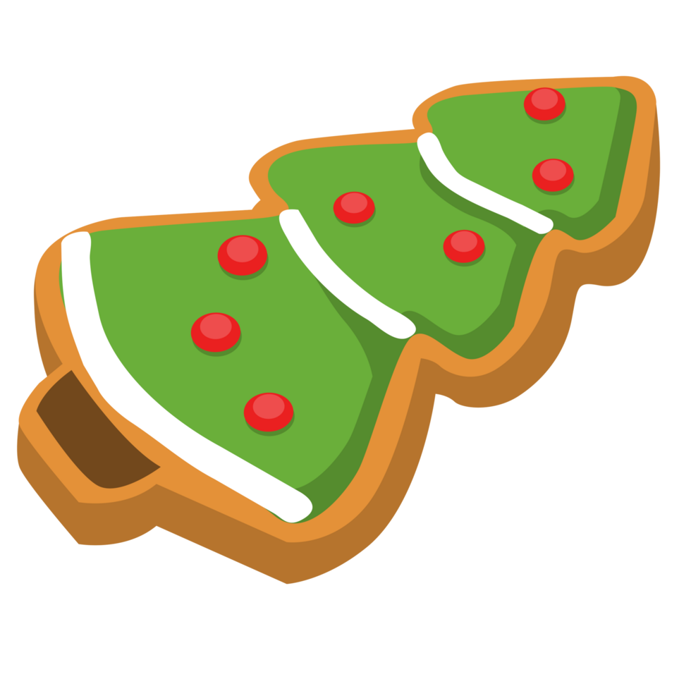 Navidad árbol galletas png ilustración