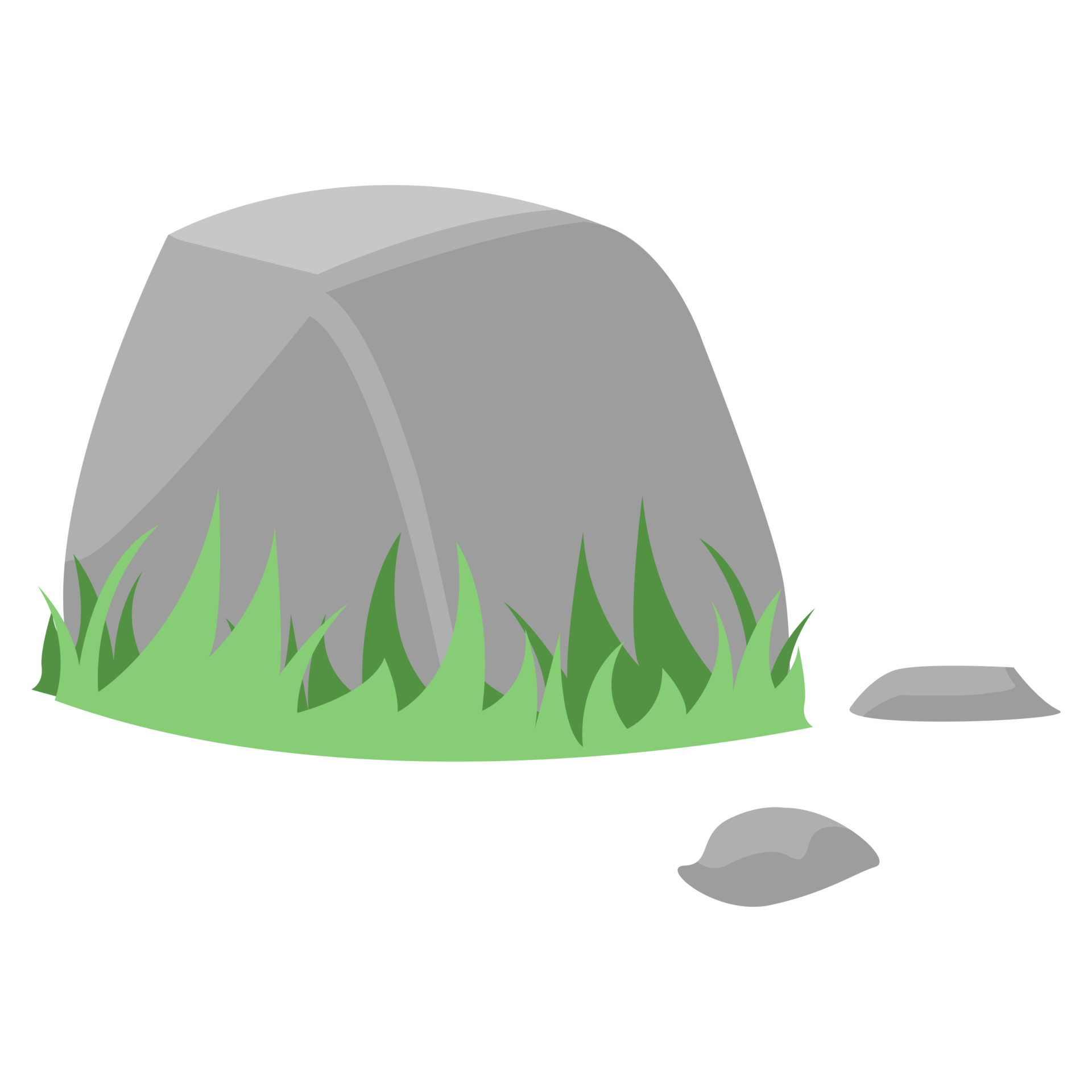 Grassy Stone PNG Illustrations 23271171 PNG