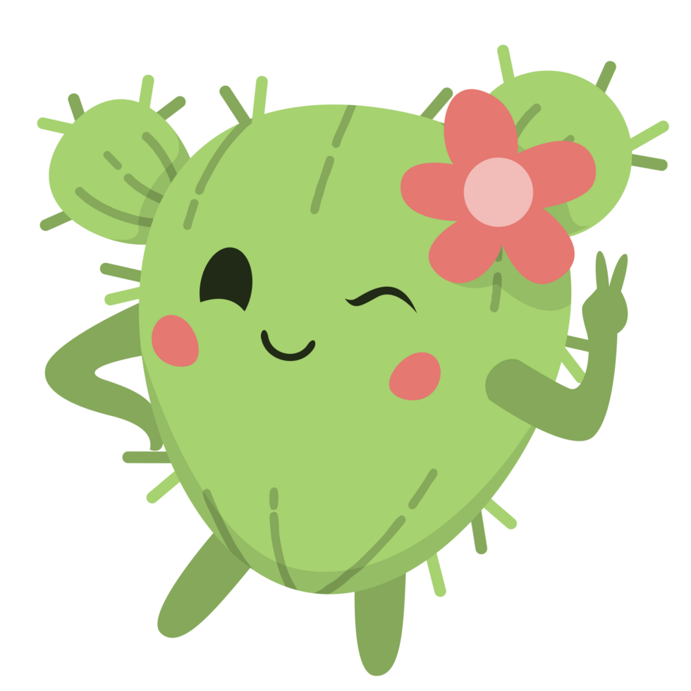 süß Kaktus Pose png Abbildungen 23271184 PNG