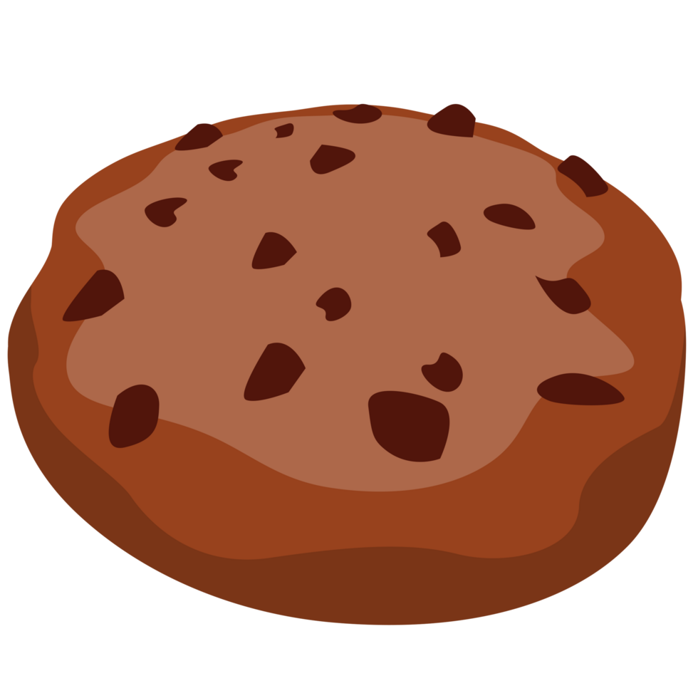 Dark Choco Chip Cookies PNG Illustration 23271247 PNG