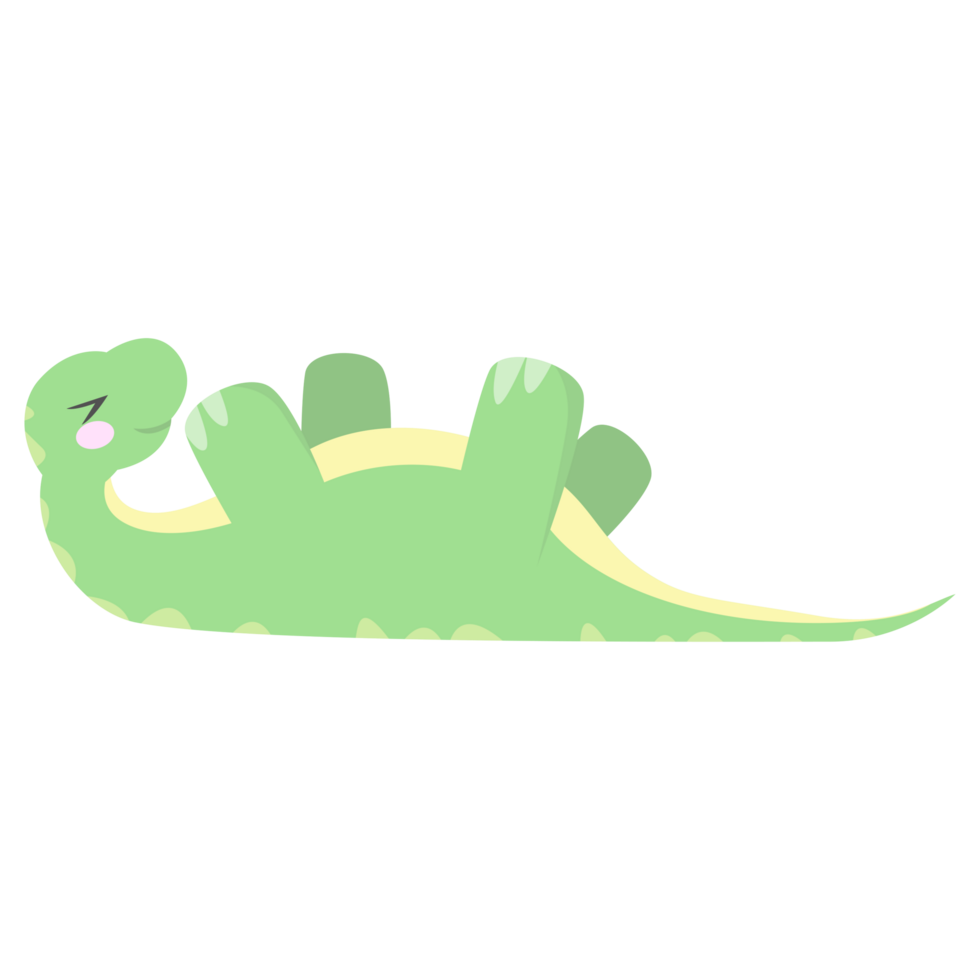 Brontosaurus Lie Down PNG Illustrations 23271258 PNG